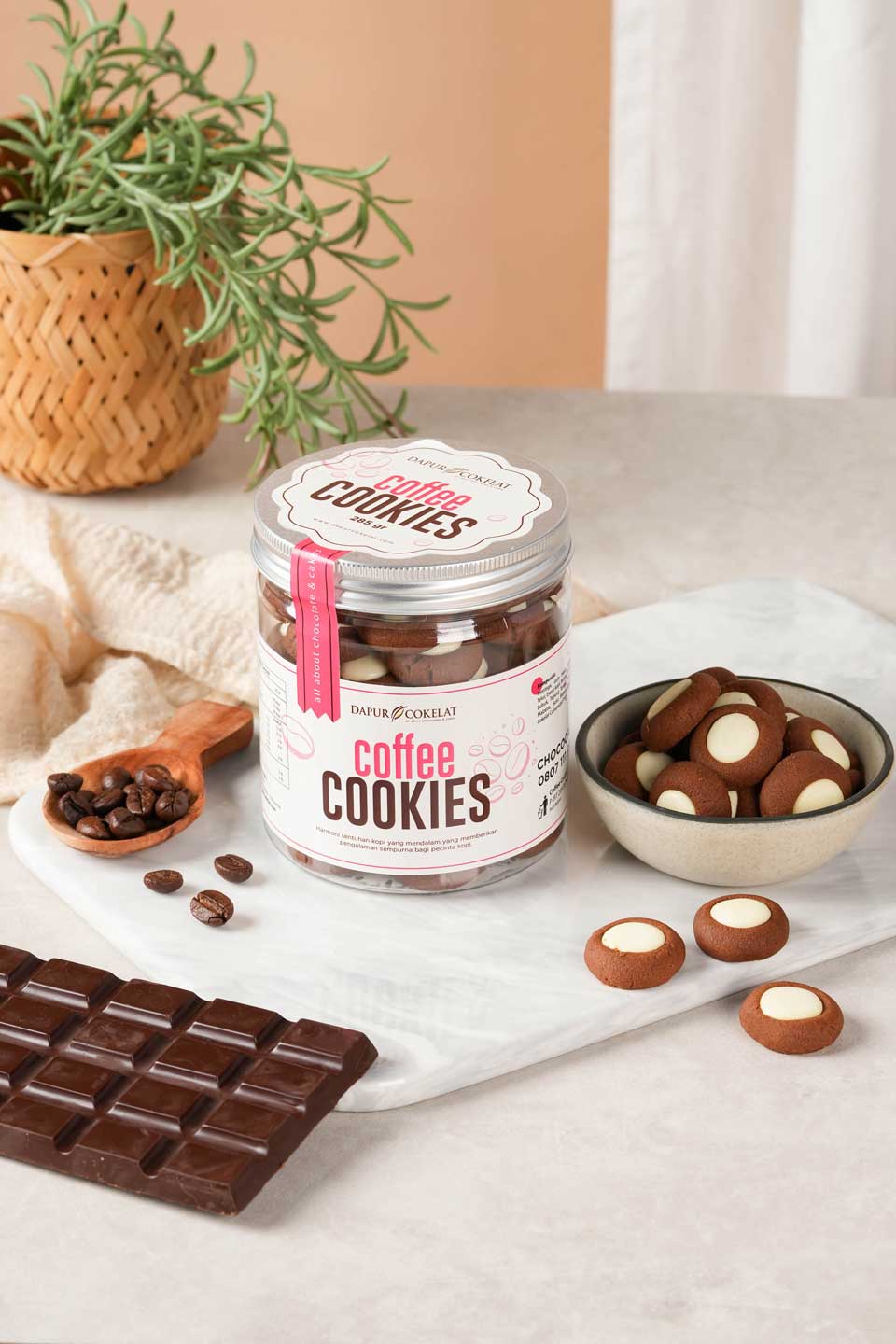 Coffee Cookies Large