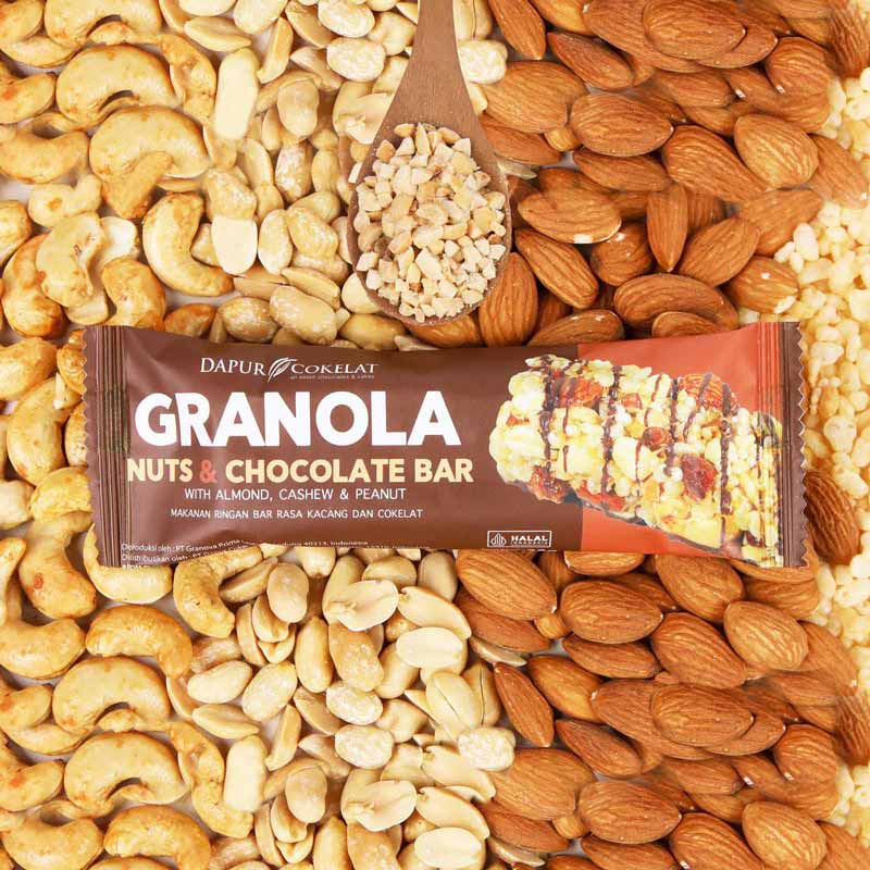 Granola Nuts & Chocolate Bar